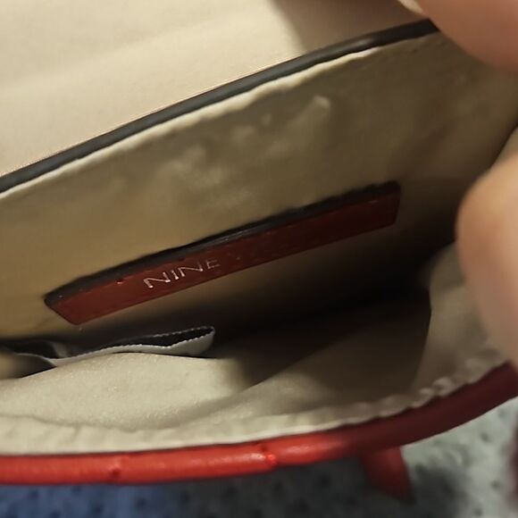 Nine West Springy Quilted Faux Leather Cell Phone Holder Purse - Picture 6 of 7